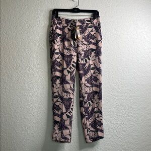 NWT Ottod’ame Cipria Amore Print Pant Sz 2